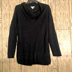 Coldwater Creek black long sweater